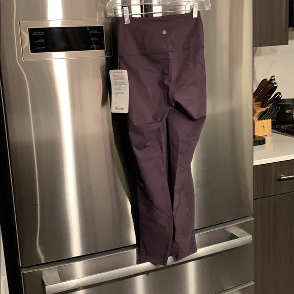 Lululemon ANEW Tights— Black Currant RARE - Picture 6 of 8